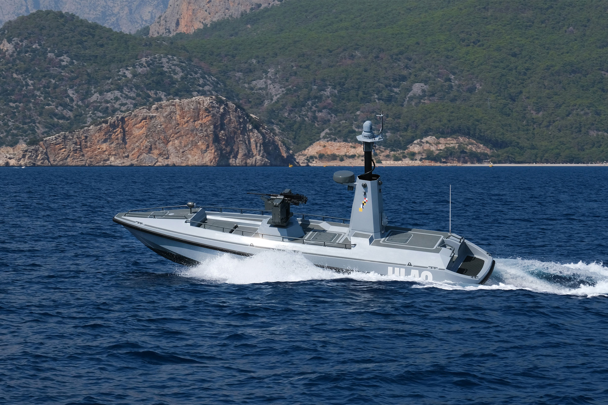 ULAQ-11 at sea